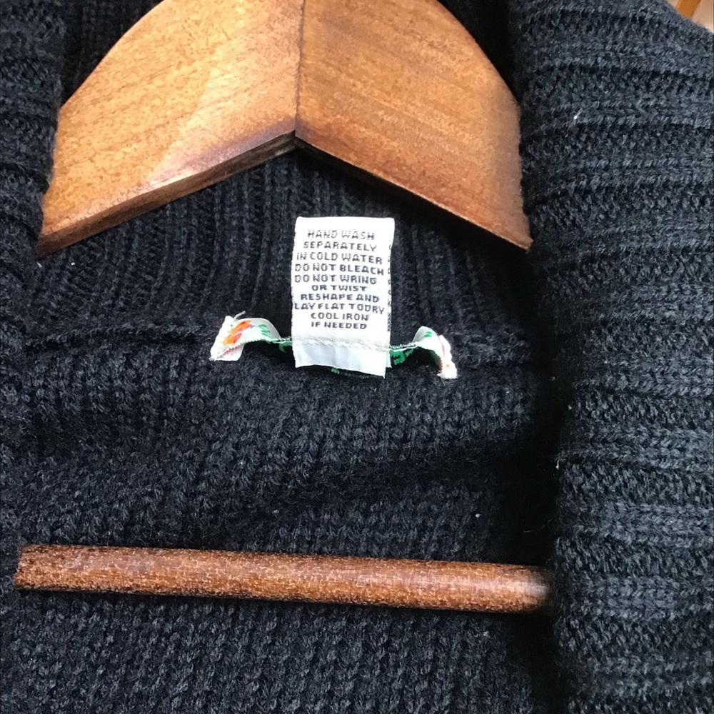 LOVE CHANGE Women’s Black Knitted Short Slv Dress - Picture 7 of 7